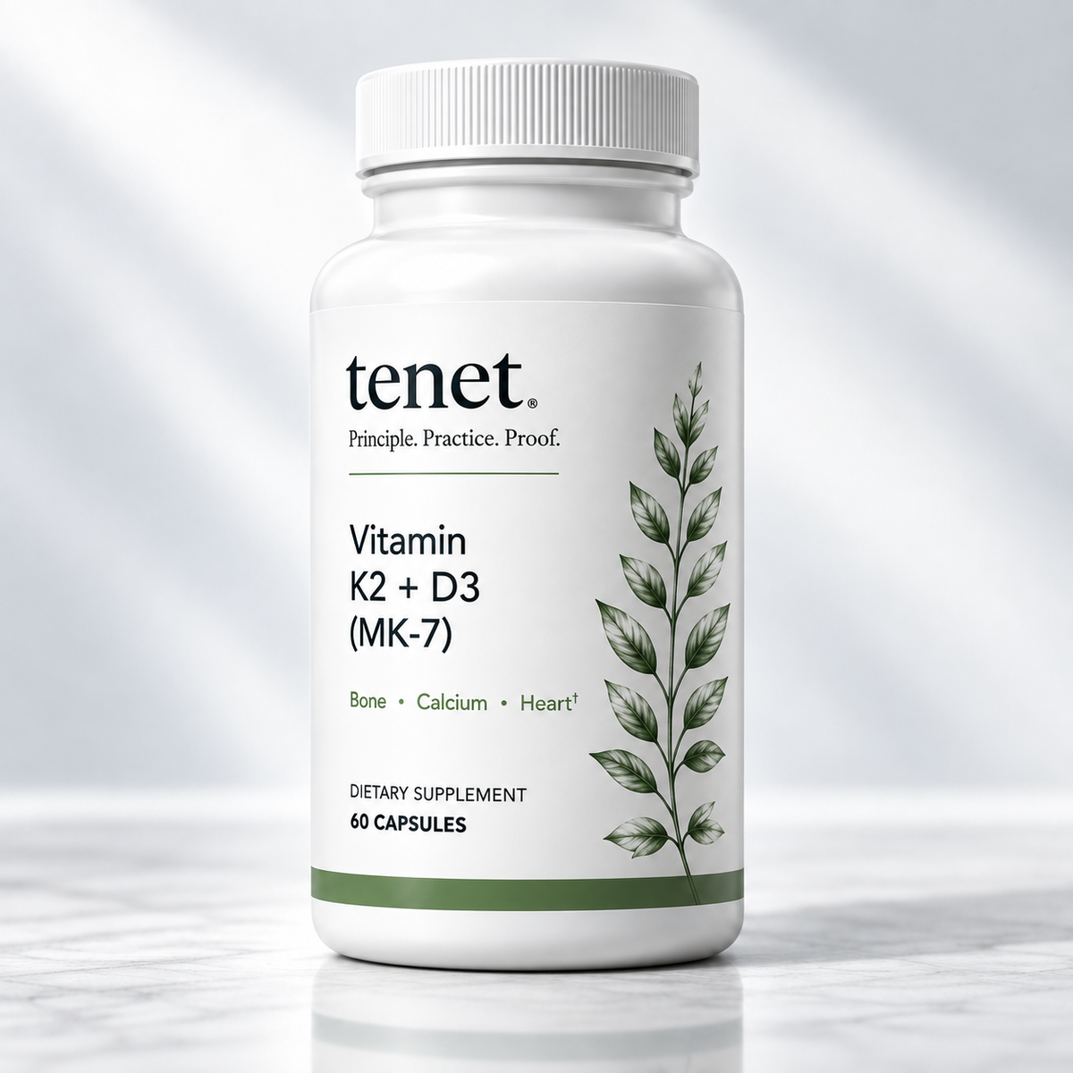 Tenet Vitamin D3 + K2
