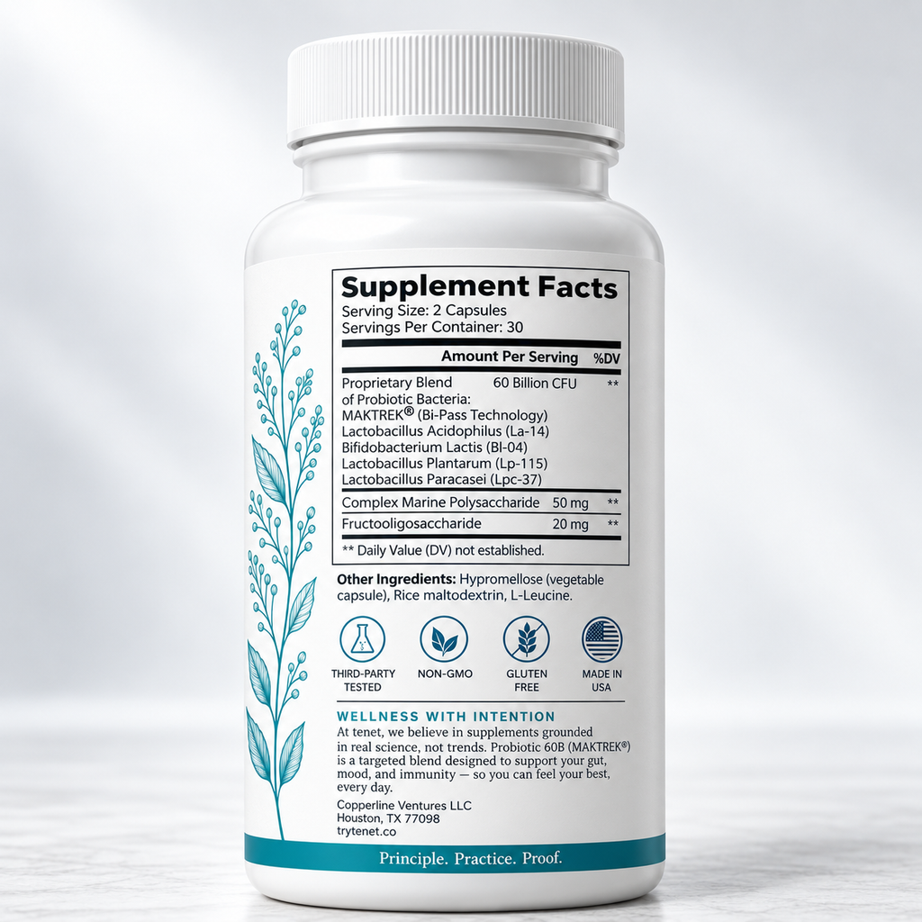 Tenet Probiotic 60 Billion CFU